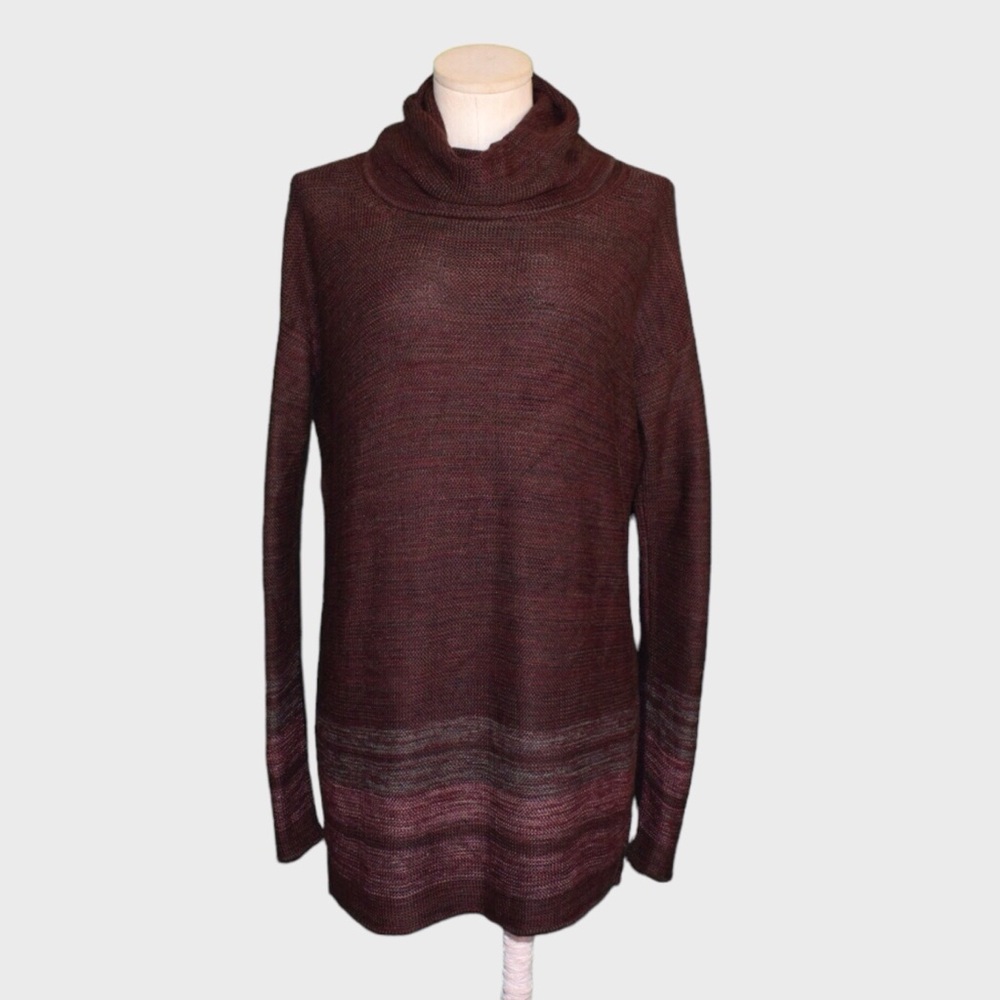 NWT Peruvian Connection Tioga Pima Cotton Cowl Neck Tunic‎ Sweater